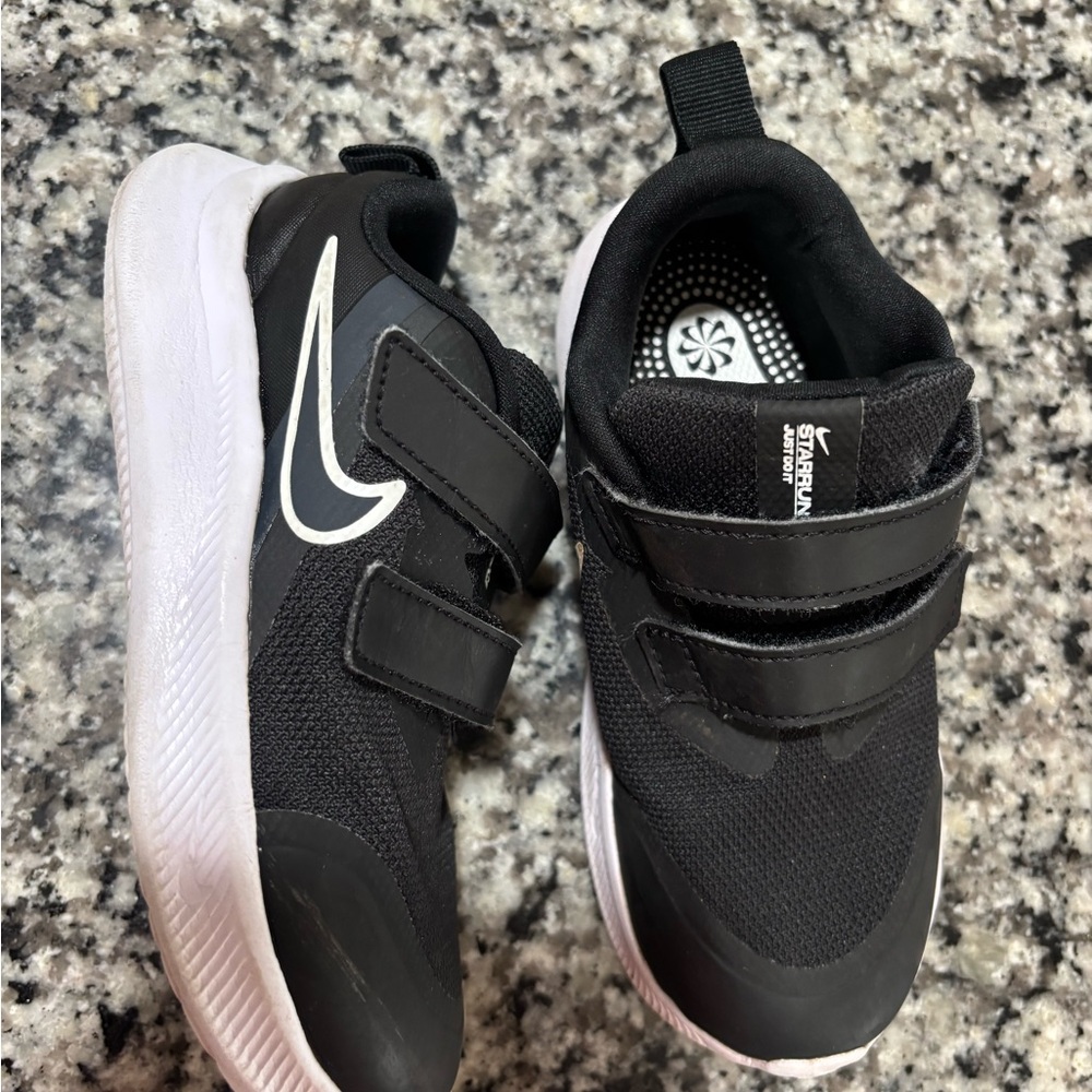 Nike Kids Black and White Sneakers